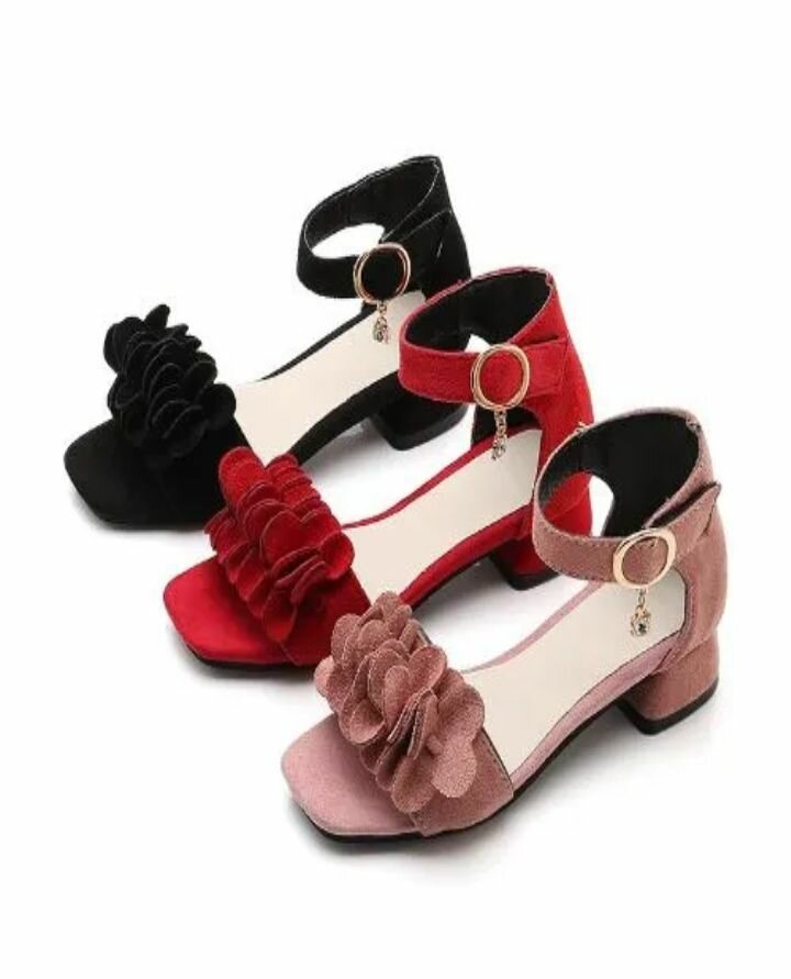 Sandales pour filles avec perles