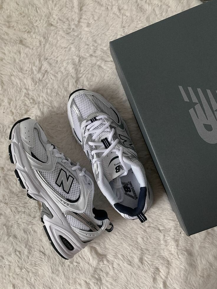 Baskets New Balance blanches