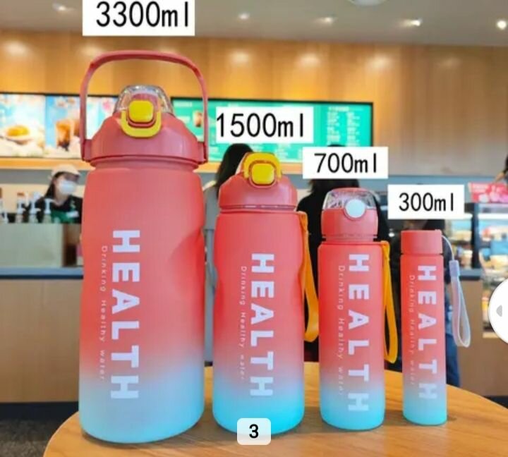 Gourdes Sportives en Gradient 3300ml