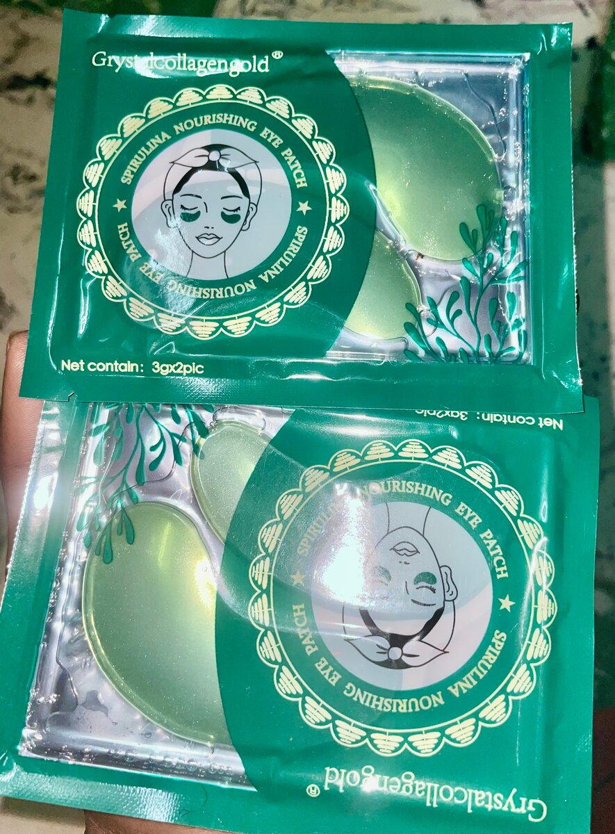 Patchs pour yeux au collagène