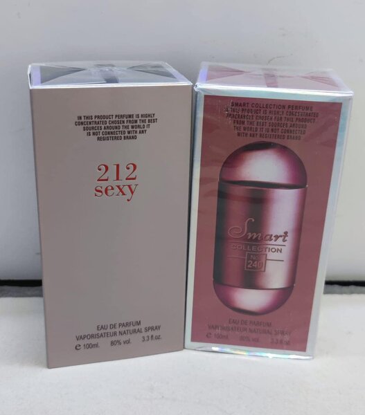 New Scents Smart № 240 Women's perfume, 212 sexy 100 ml