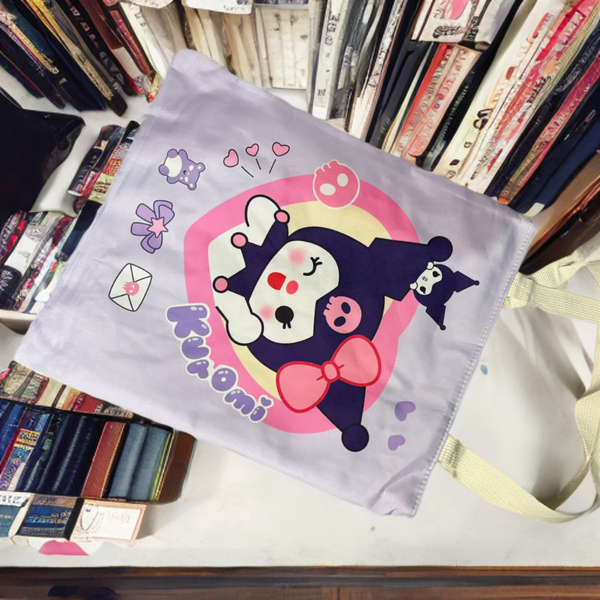 Tote bag design animé