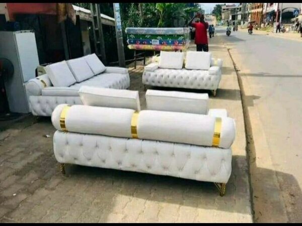 Canapé de luxe blanc