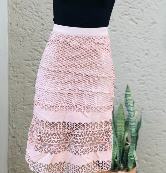 Good quality silk skirt