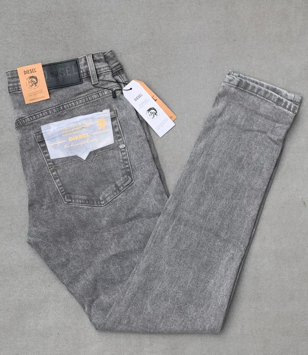 Jeans slim homme Diesel gris