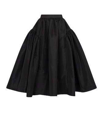 Ankara tulle flare skirt