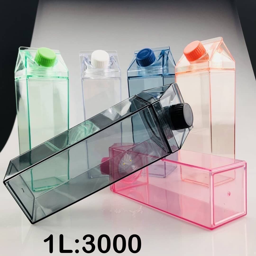 Bouteilles transparentes 1L