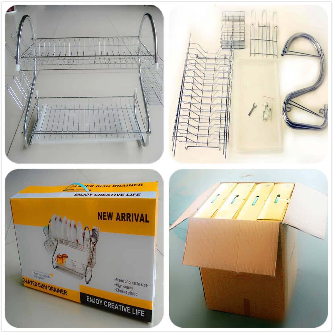 Égouttoir à Vaisselle en Acier