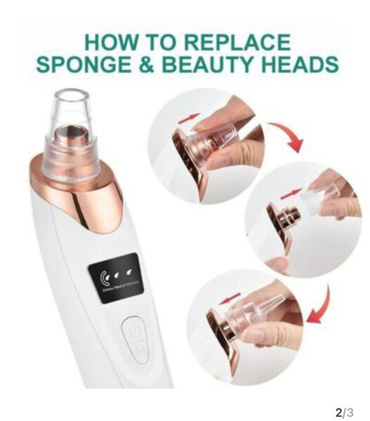 Aspirateur à points noirs puissant