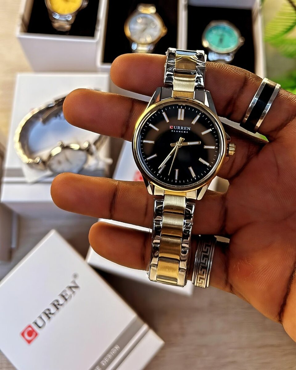 Montre Homme Élégante Bicolore