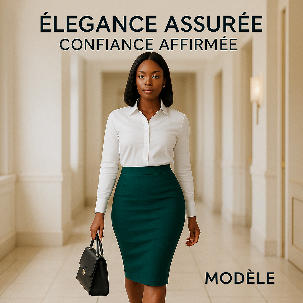 Jupe Crayon Élégante Femme