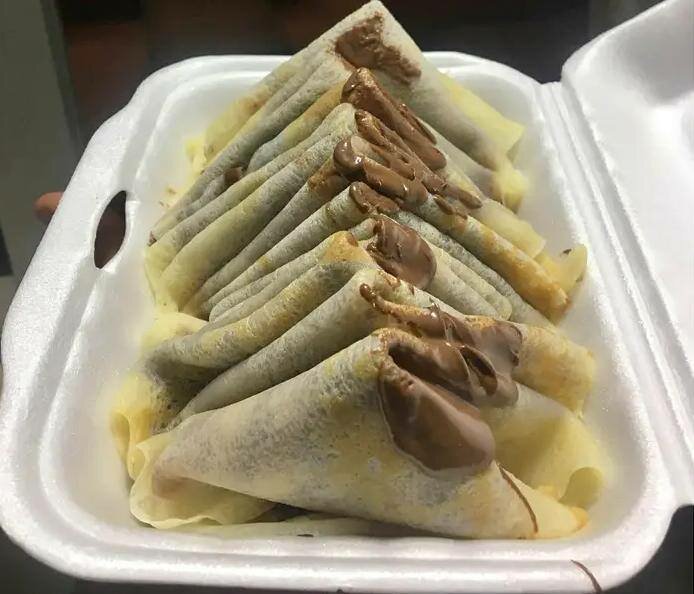 Crêpes au chocolat maison