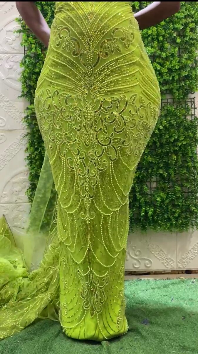 Beautiful beaded lace