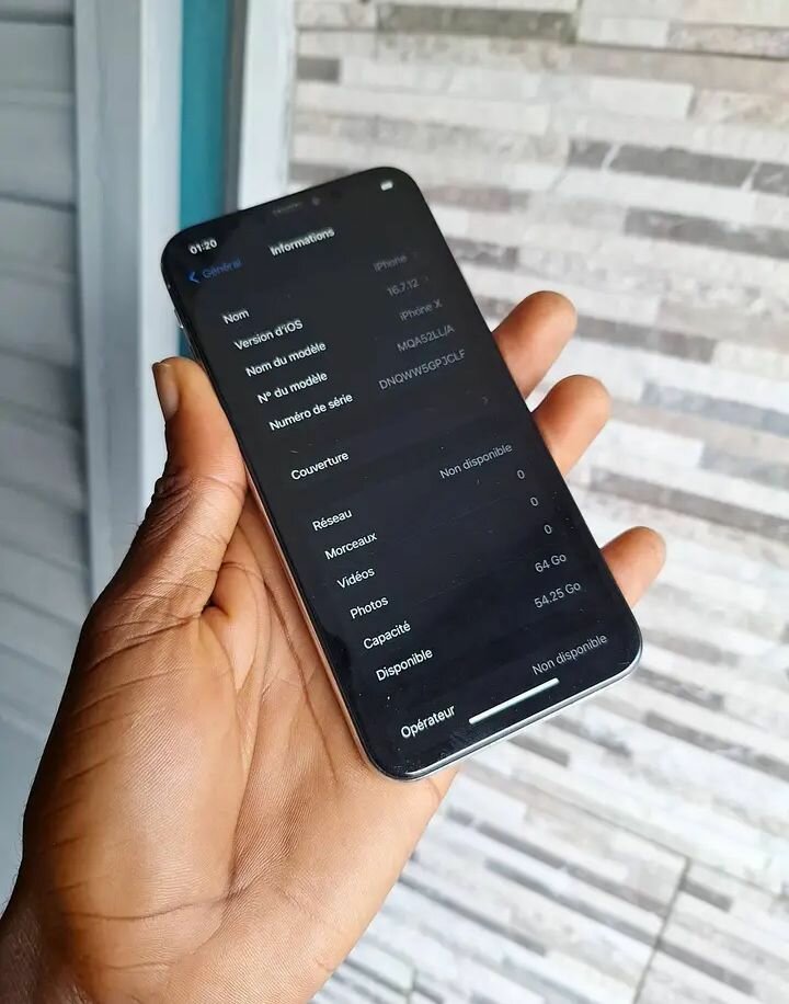 iPhone X Blanc Reconditionné