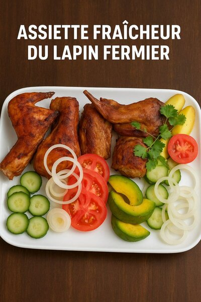 Assiette Fraîcheur Lapin Fermier
