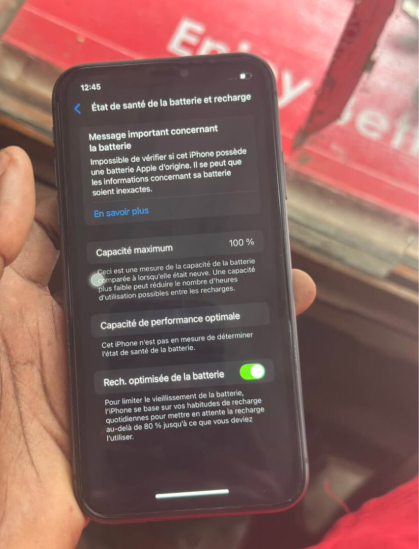 iPhone 11 Noir 64Go