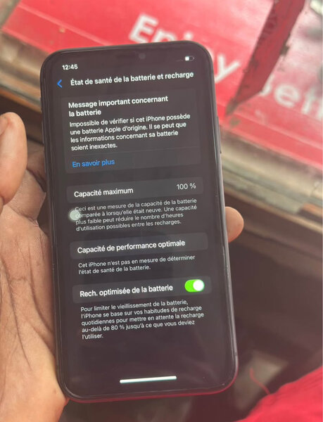 iPhone 11 Noir 64Go