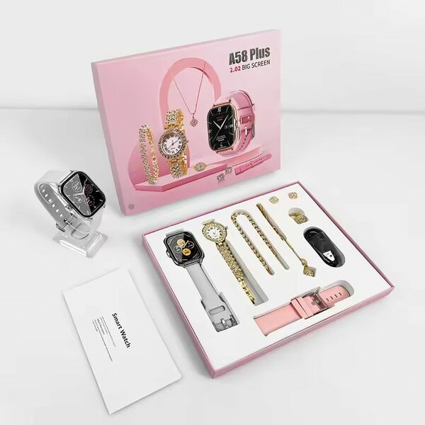 A58 Plus SmartWatch (Lady's Gift Box)