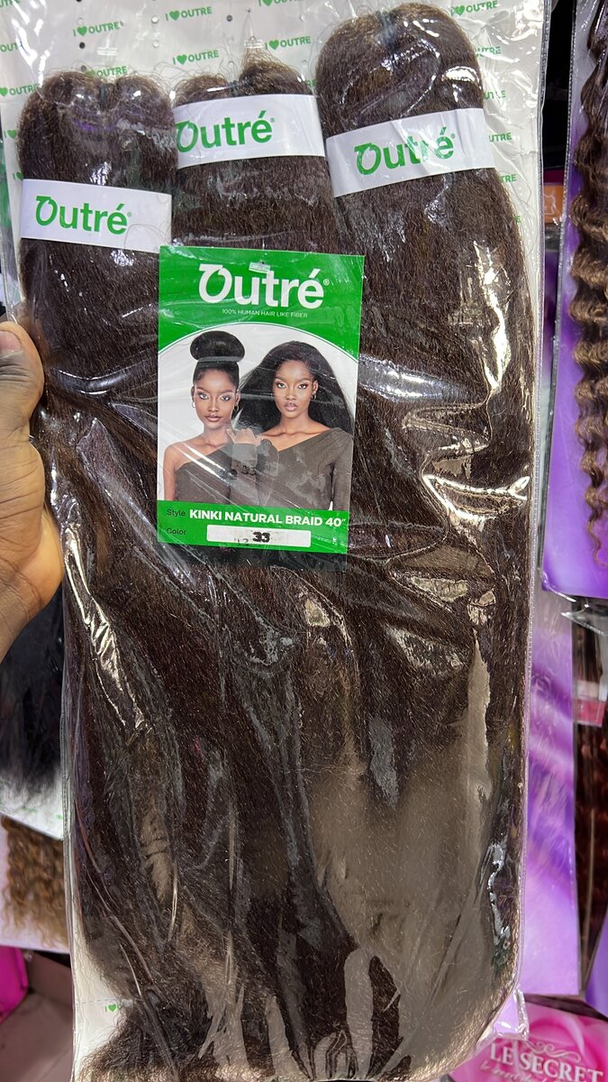 Tresses Synthétiques Kinky