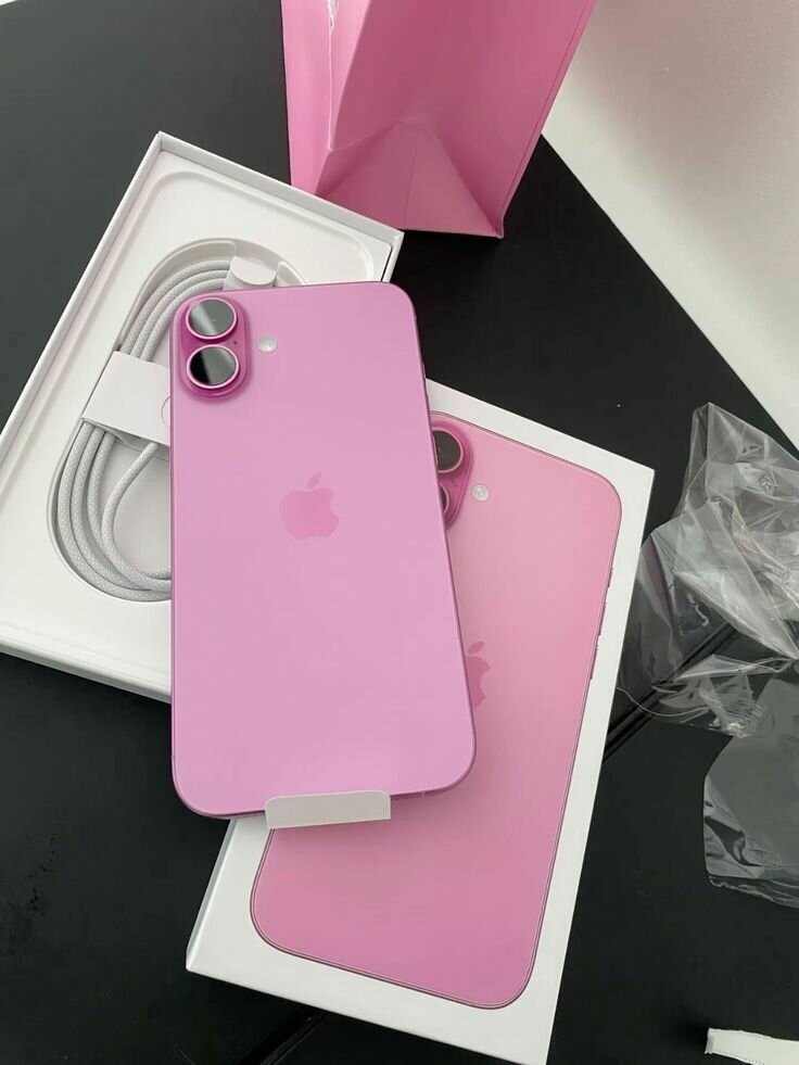 Smartphone élégant rose