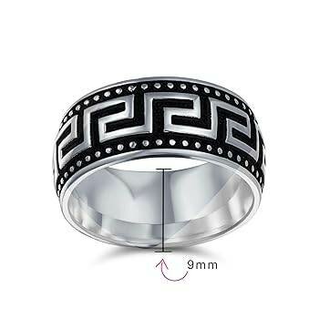 Bague Homme Design Grec