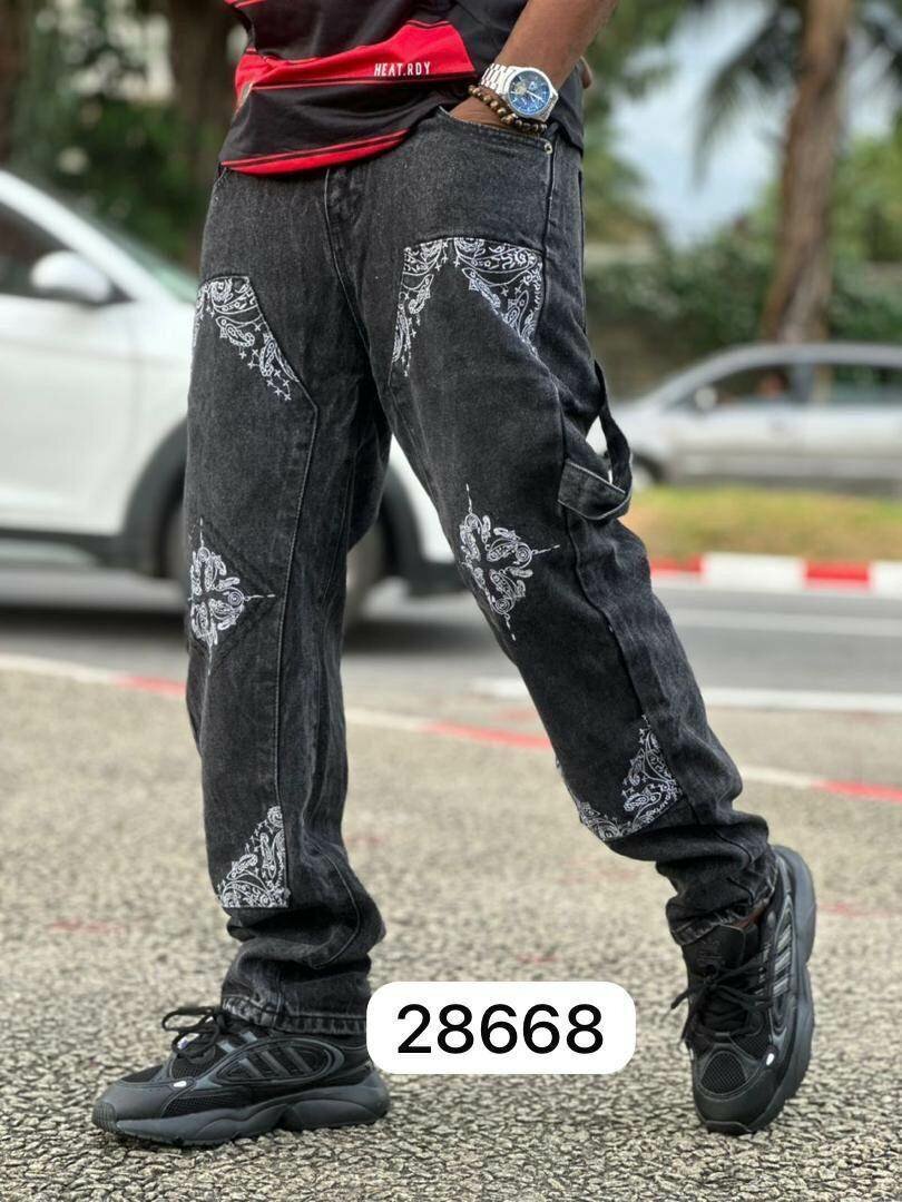 Jean baggy décontracté