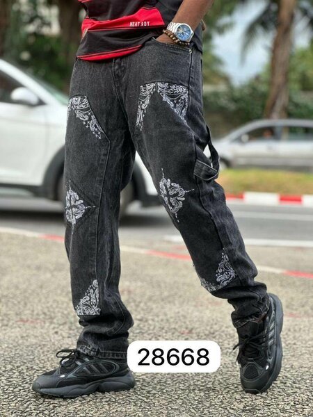 Jean baggy décontracté