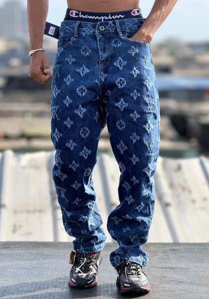 Jeans homme imprimés modernes