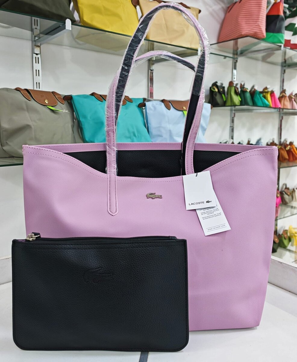 Sac cabas femme Lacoste élégant