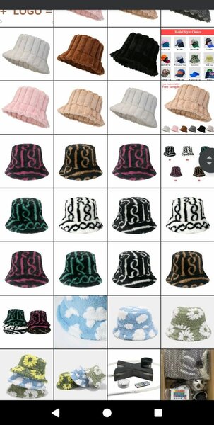 Chapeau Bob en Fourrure Hiver