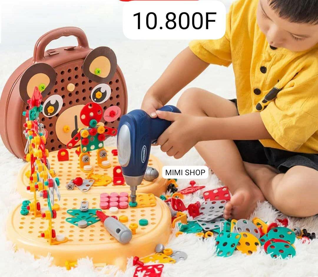 Kit de construction éducatif pour enfants