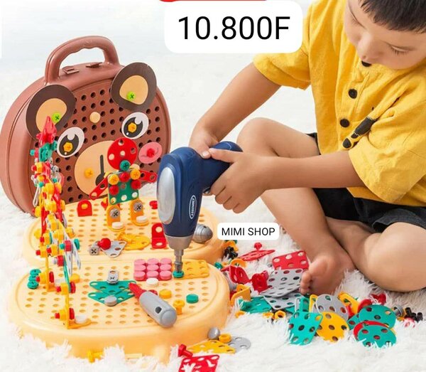 Kit de construction éducatif pour enfants