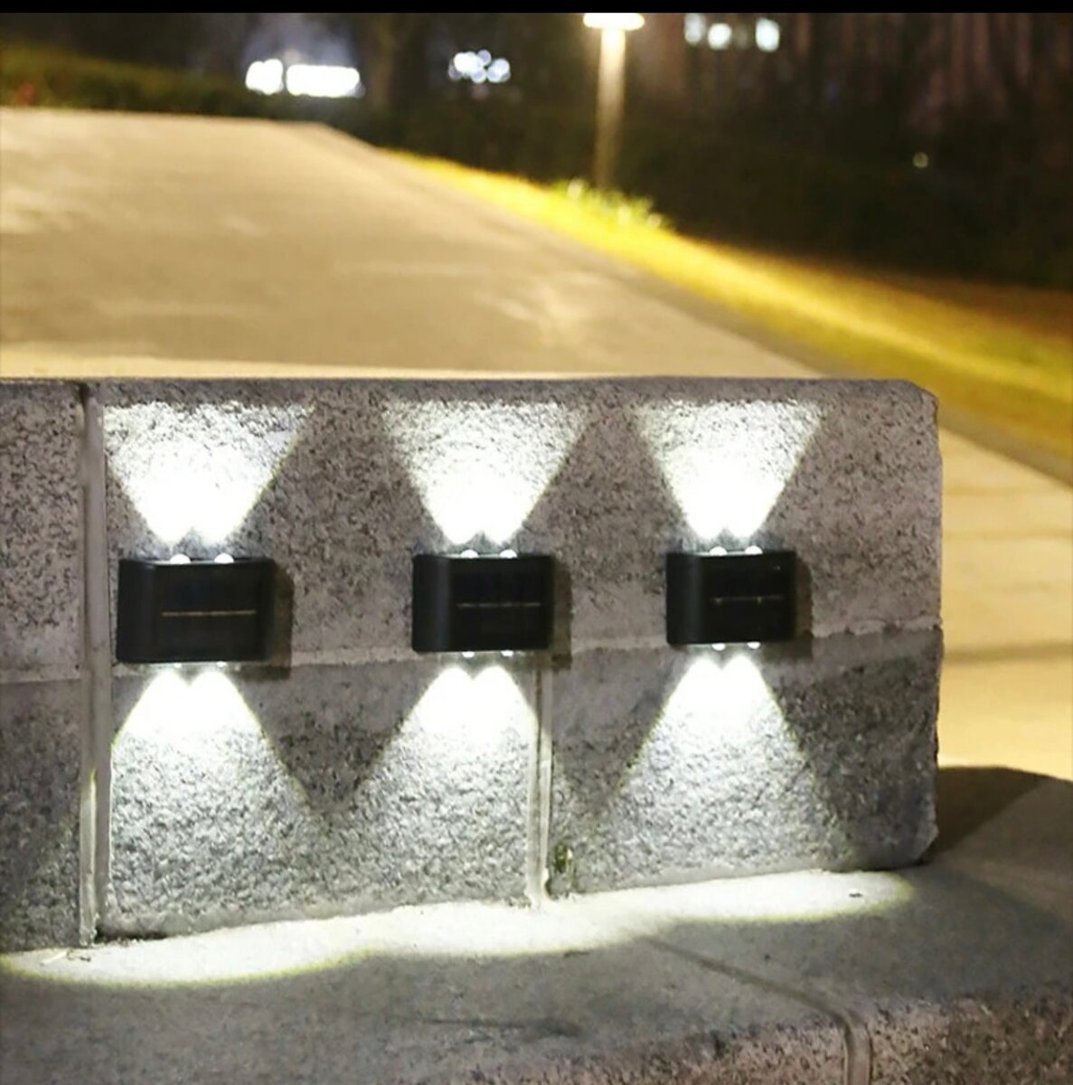 Applique murale solaire , imperméable, éclairage d'extérieur