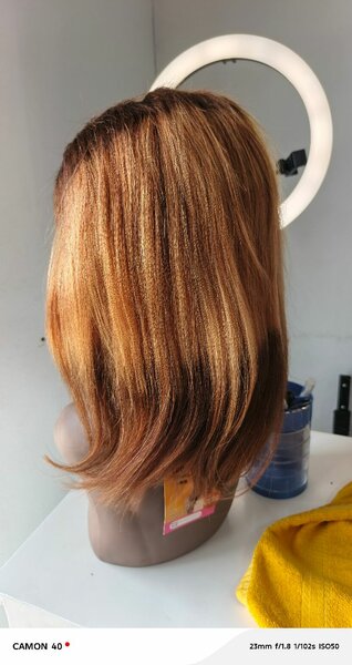 Perruque frontal Human hair 16