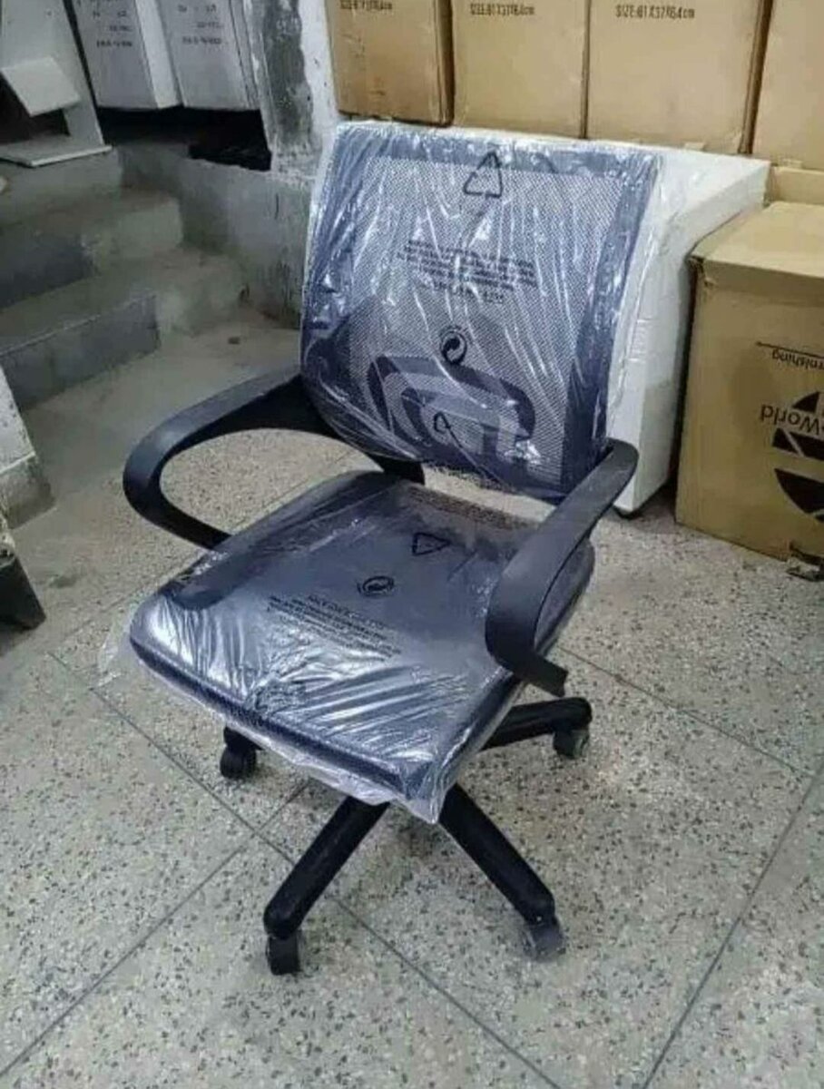 Mesh Back Revolving Chair
