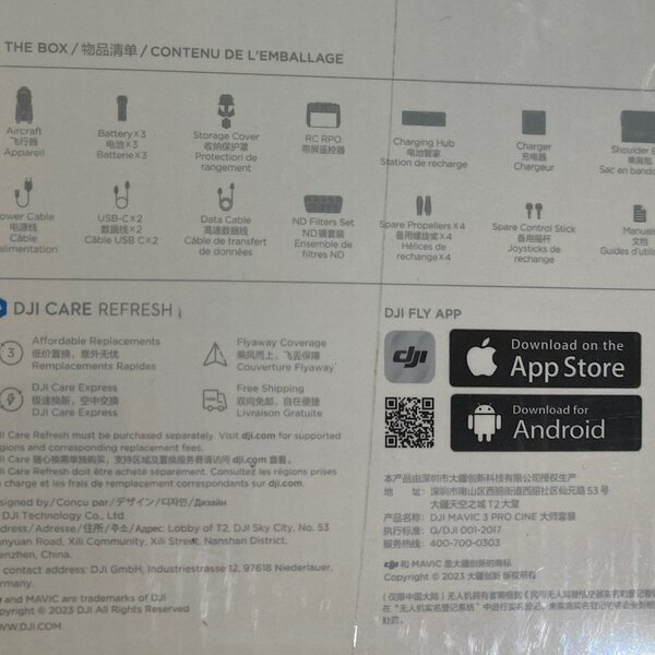 DJI Mavic 3 Pro Cine Combo