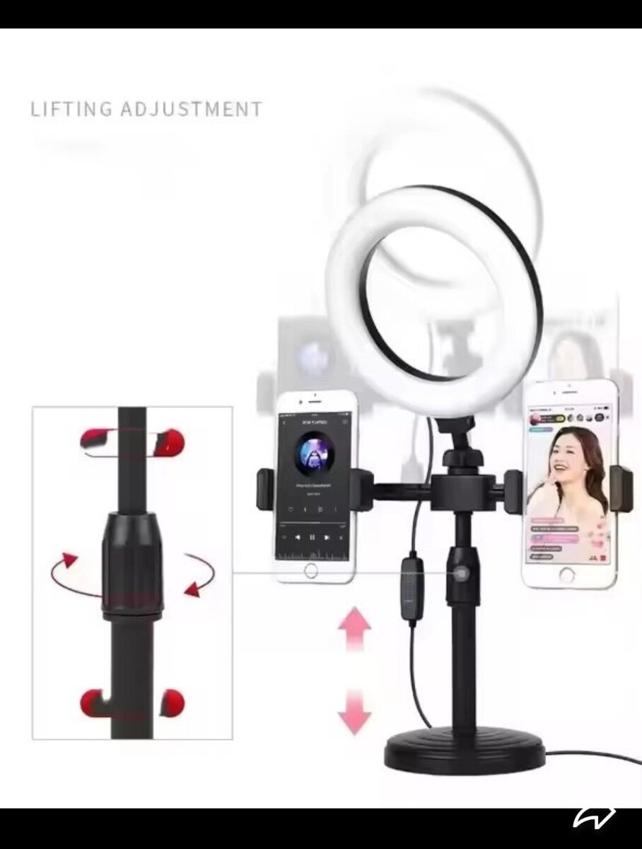 Lampe Anneau LED pour Streaming