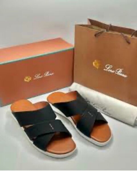 Sandales Plates en Cuir pour Femme