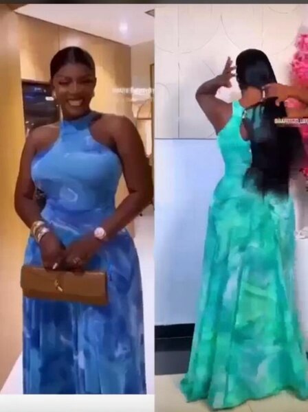 Robe élégante longue soirée