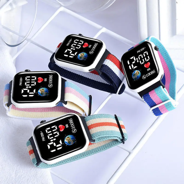 Montres enfants colorées(3pcs)