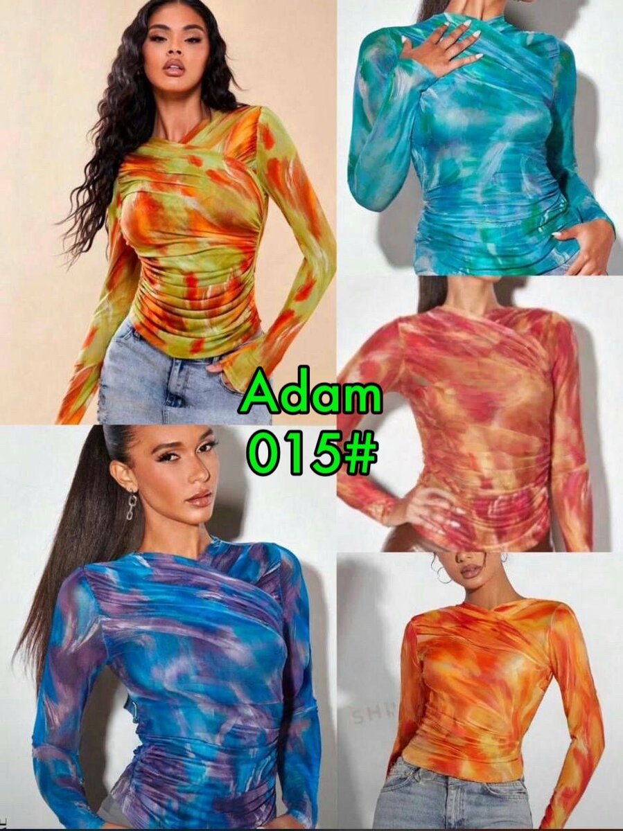 Top en maille imprimée femme