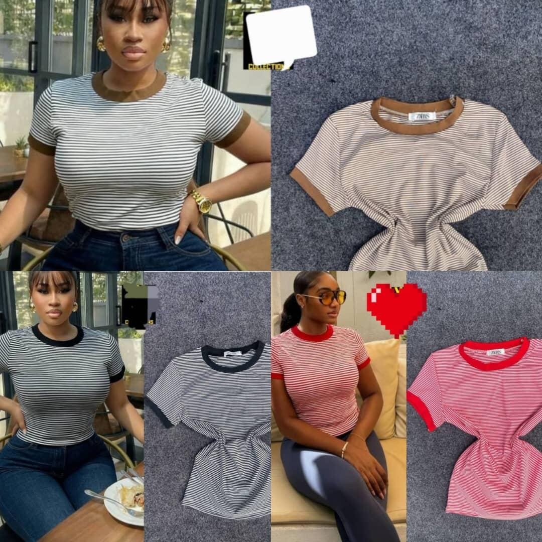 T-shirt rayé élégant