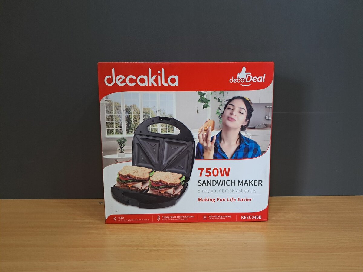DECAKILA 750w sandwich maker