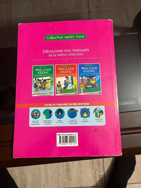 Mon Livre d'EDHC 6e