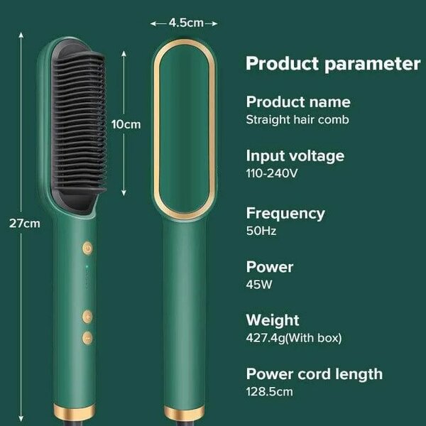 Lisseur cheveux 2 en 1