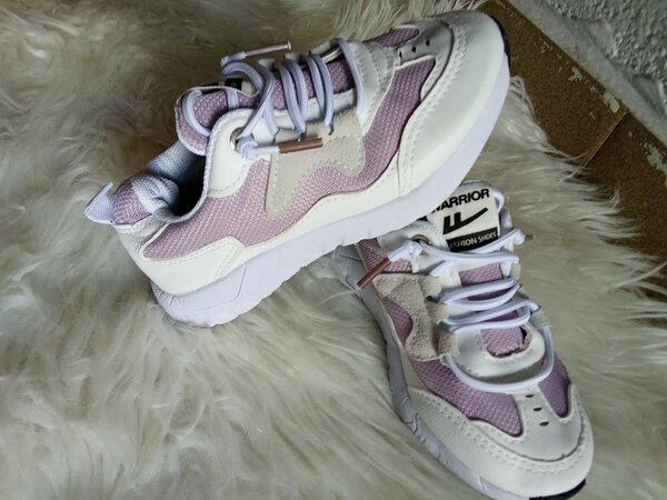 Chaussures de sport fille rose