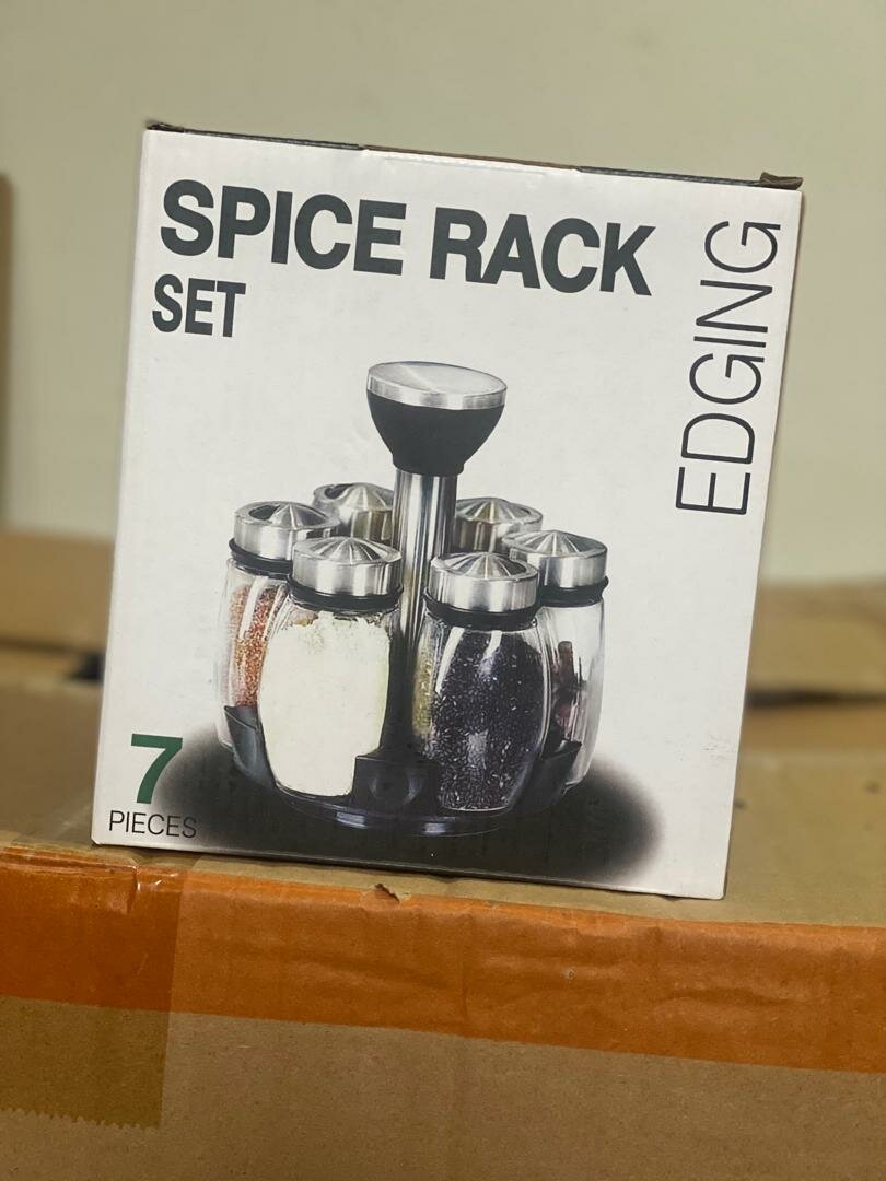 7 pieces Spice Rack set