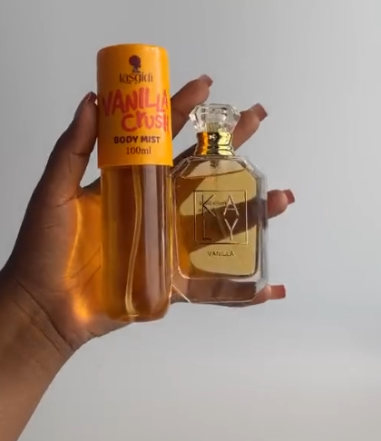 Kaly vanilla X vanilla crush body mist