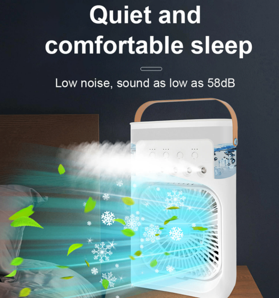 Climatiseur personnel silencieux portable