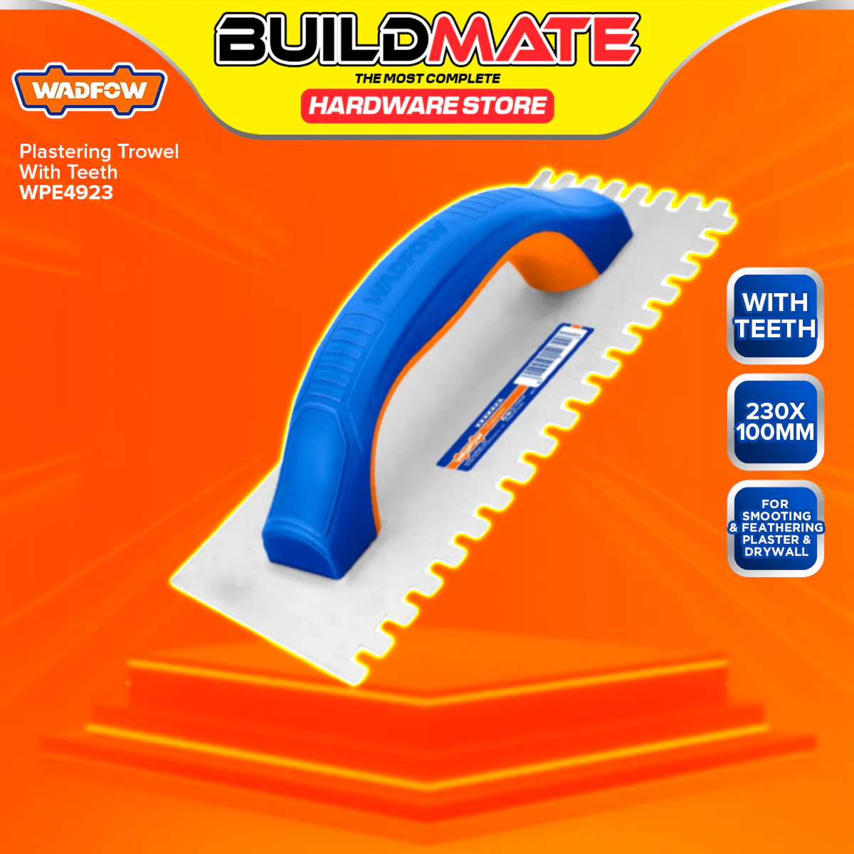 Wadfow Truelle Dentée 230mm